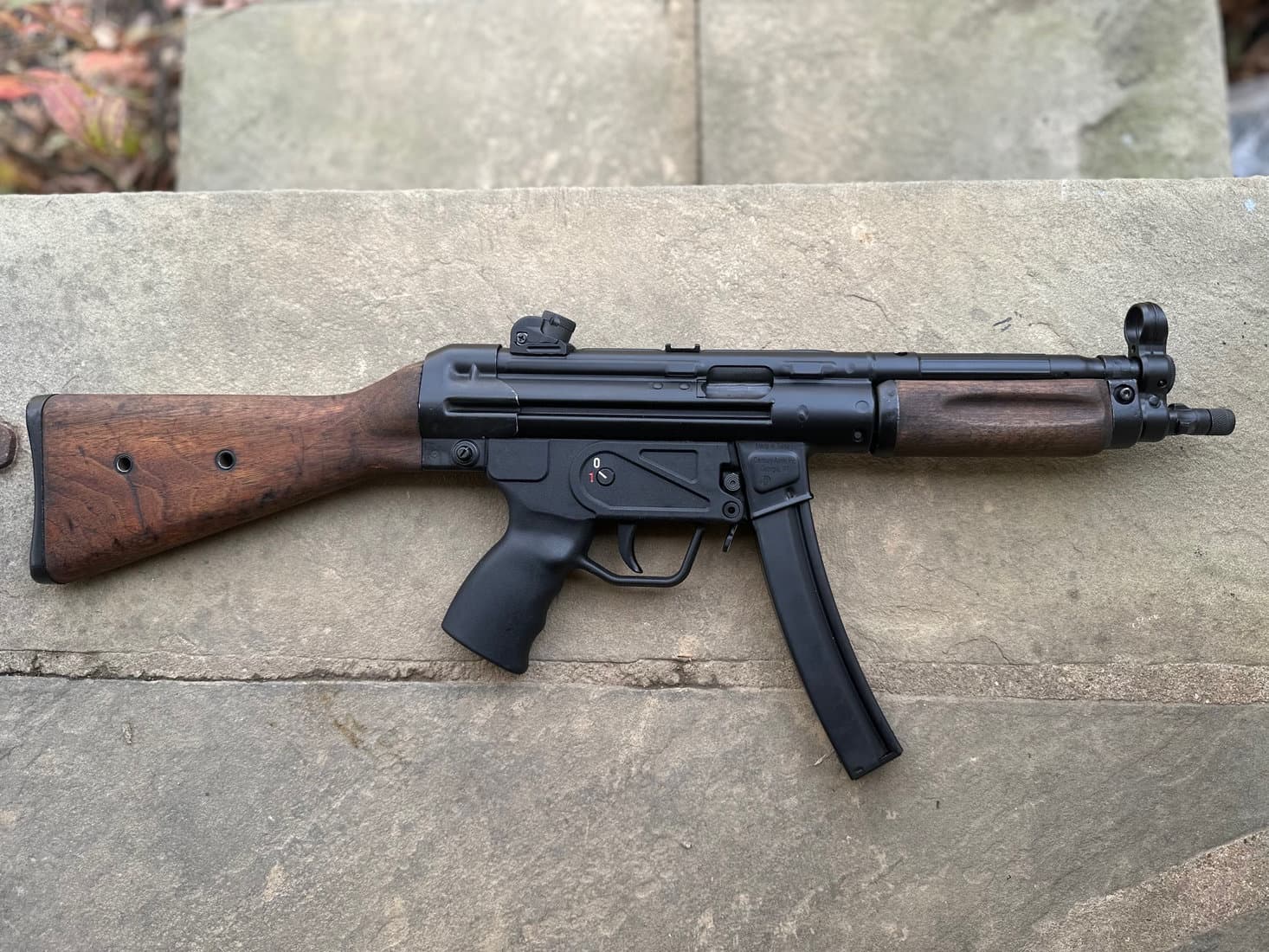 MP5 with custom WTC Arms wood furniture